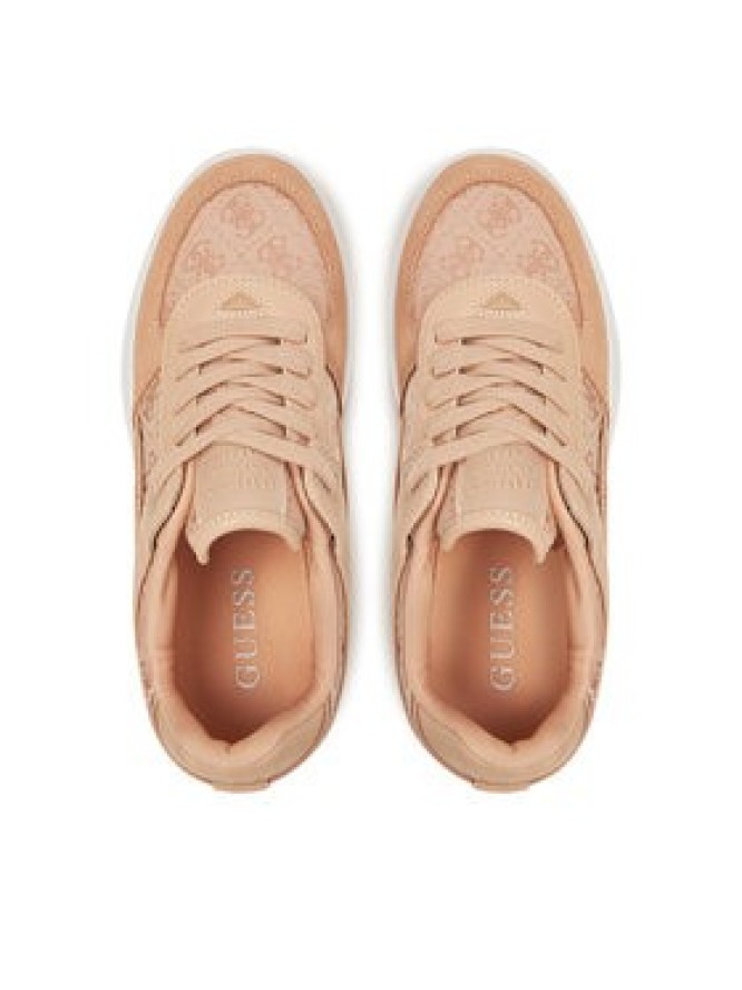 Guess Sneakersy FLPR2D FAL12 Beżowy