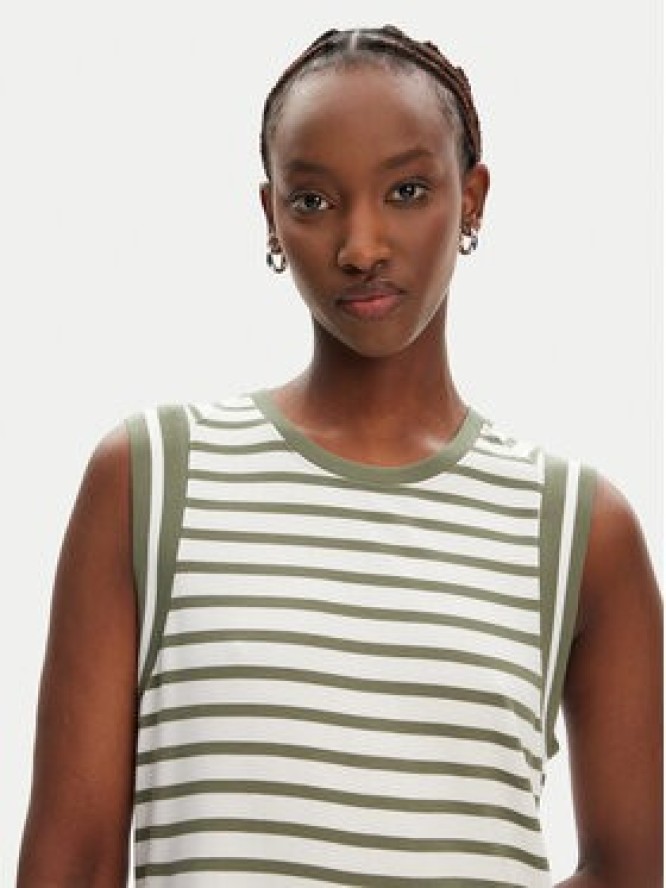 Olsen Sukienka codzienna 13002034 Zielony Regular Fit