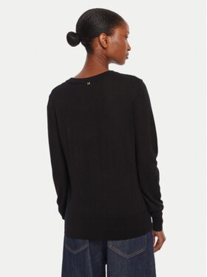 Lola Casademunt by Maite Sweter MF2511012 Czarny Regular Fit
