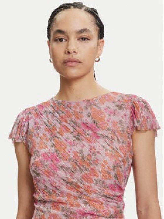 Swing Sukienka koktajlowa 5AJ03000 Różowy Regular Fit