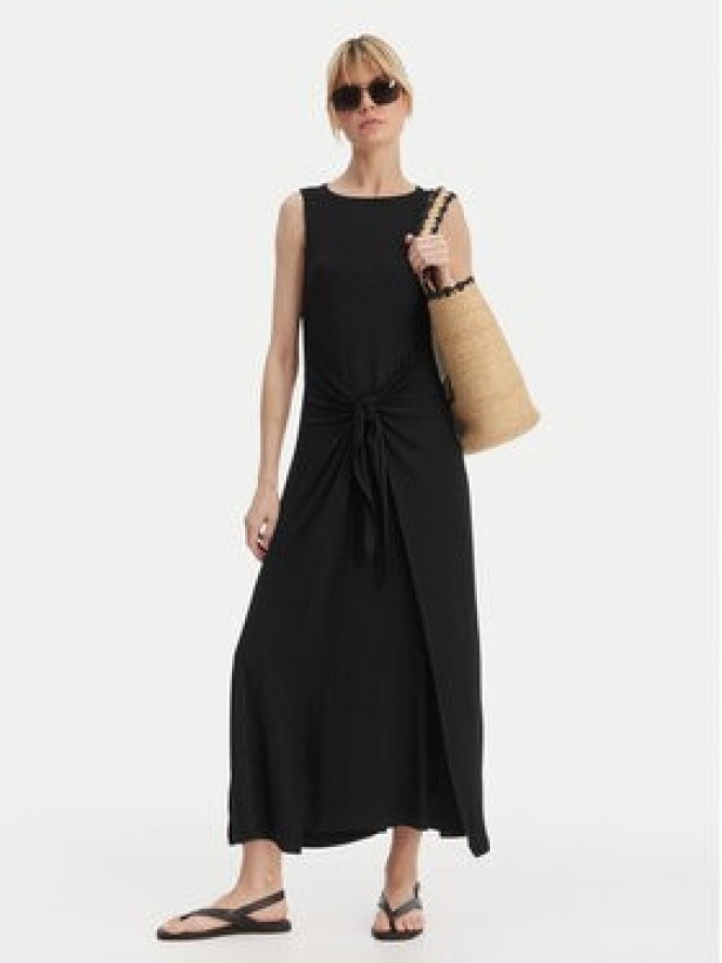 Emporio Armani Sukienka letnia EW003413 AF20240 UC001 Czarny Regular Fit