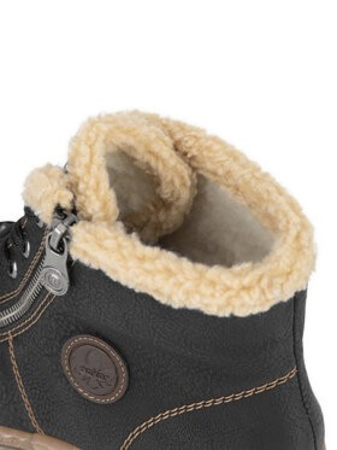 Rieker Botki Z0121-00 Czarny