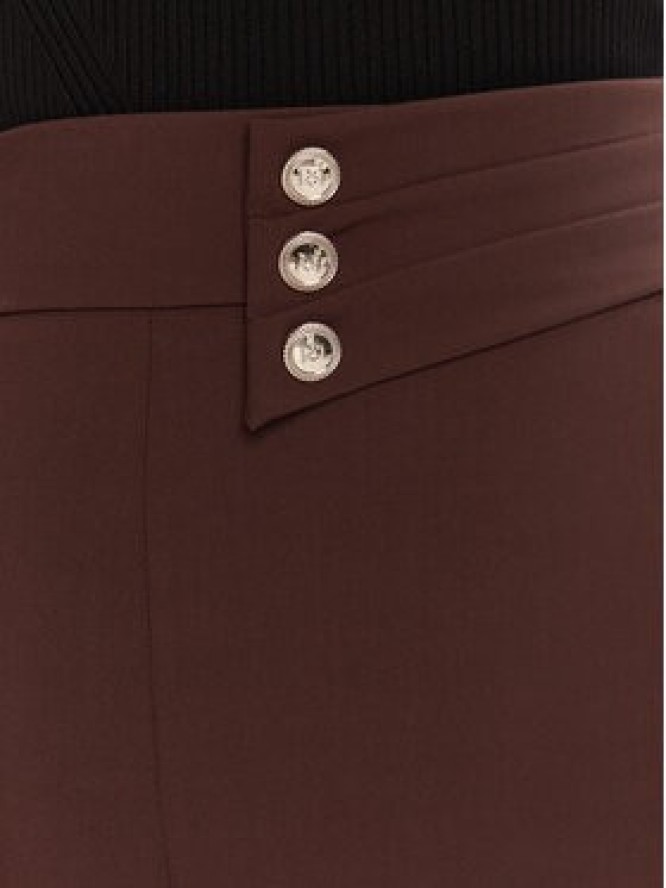 Rinascimento Spódnica ołówkowa CFC0126167003 Brązowy Slim Fit