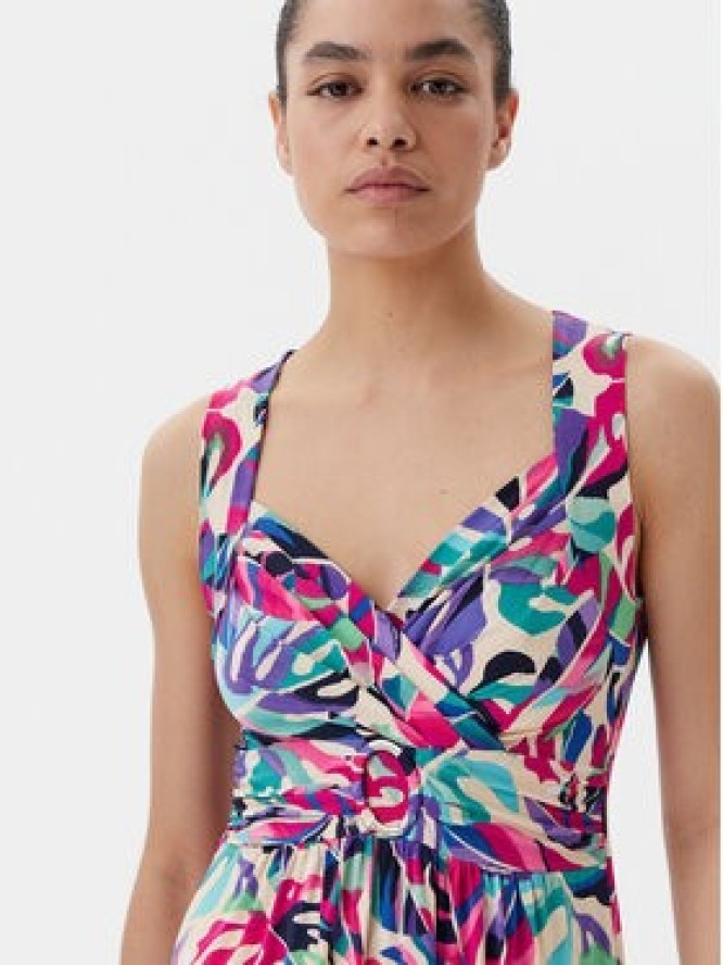 Morgan Sukienka letnia 251-RCOLO Kolorowy Regular Fit