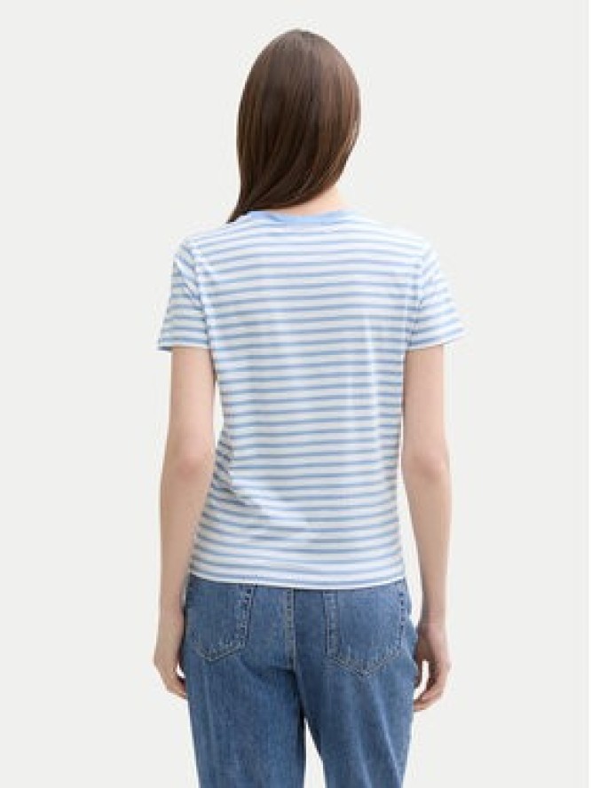 Tom Tailor Denim T-Shirt 1035867 Niebieski Boxy Fit