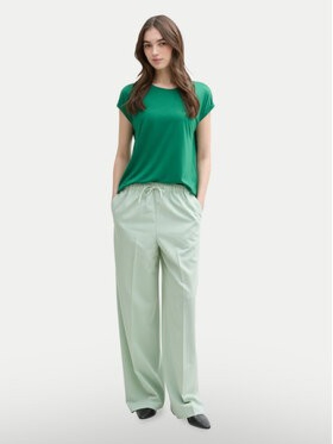 Tom Tailor Denim T-Shirt 1030942 Zielony Regular Fit