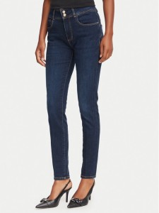 Guess Jeansy W6YA34 D1593 Granatowy Shaping Fit