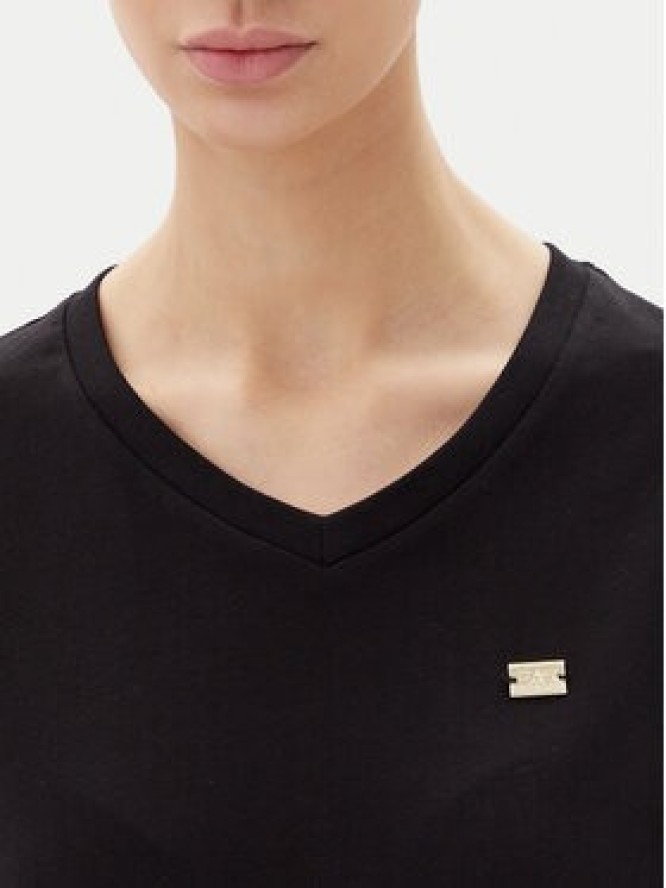 EA7 Emporio Armani T-Shirt 7W000029 AF10373 UC001 Czarny Loose Fit