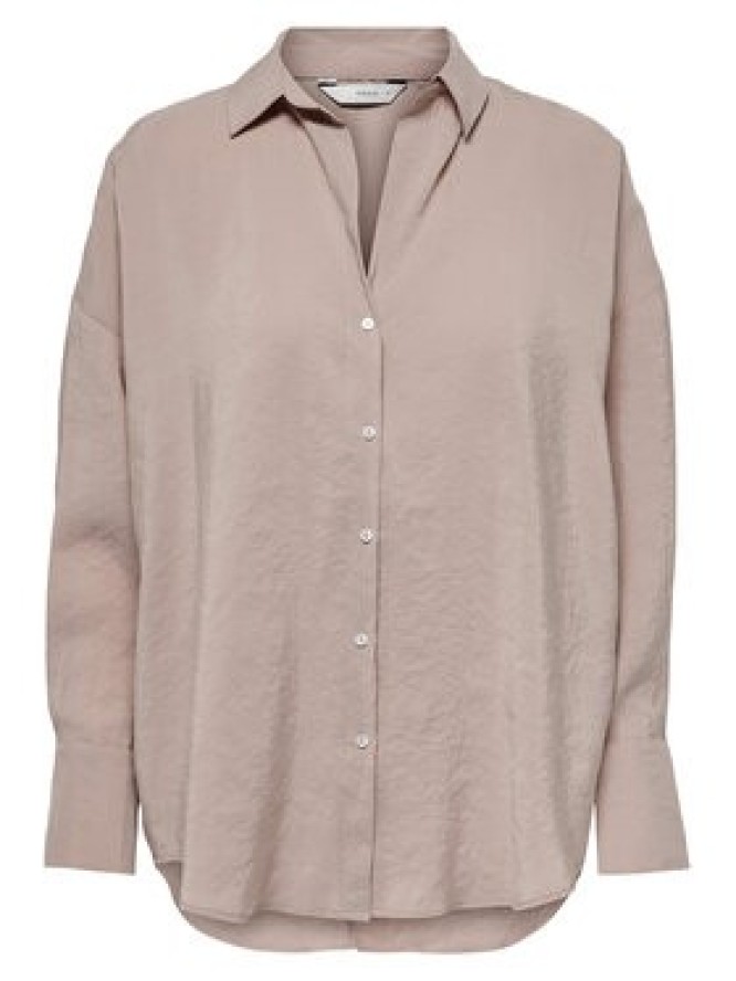 ONLY Koszula Zazima 15272523 Beżowy jasny Regular Fit