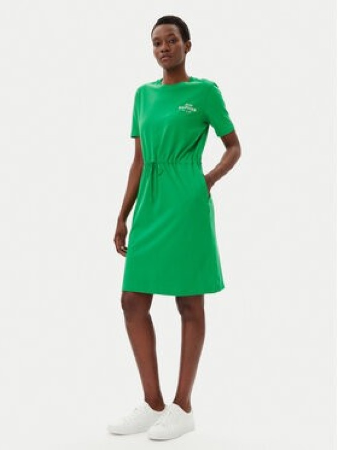 Tommy Hilfiger Sukienka codzienna WW0WW45529 Zielony Regular Fit