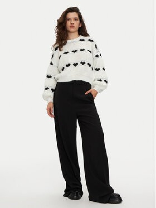 Pieces Sweter Nove 17152014 Écru Regular Fit