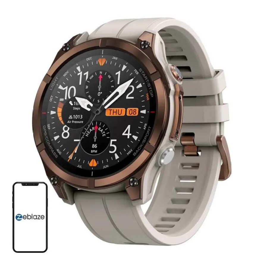 Smartwatch Zeblaze Stratos 4 Pro (brązowy)