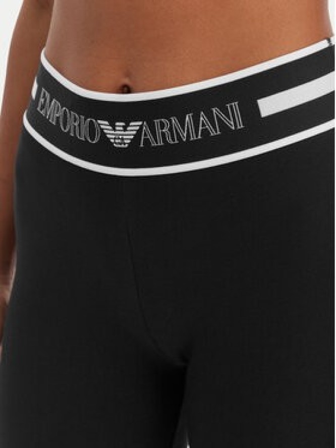 Emporio Armani Underwear Legginsy EW003673 AF19023 UC001 Czarny Slim Fit