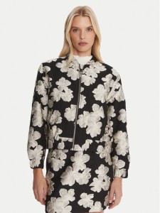 French Connection Kurtka bomber 75ZAF Czarny Boxy Fit