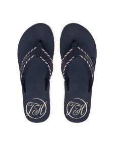 Tommy Hilfiger Japonki Webbing Beach Sandal FW0FW09038 Granatowy