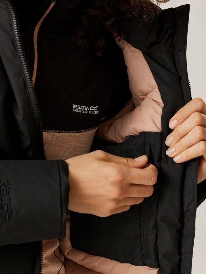 Regatta Kurtka funkcyjna 3w1 "Wentwood X" w kolorze czarnym rozmiar: 50