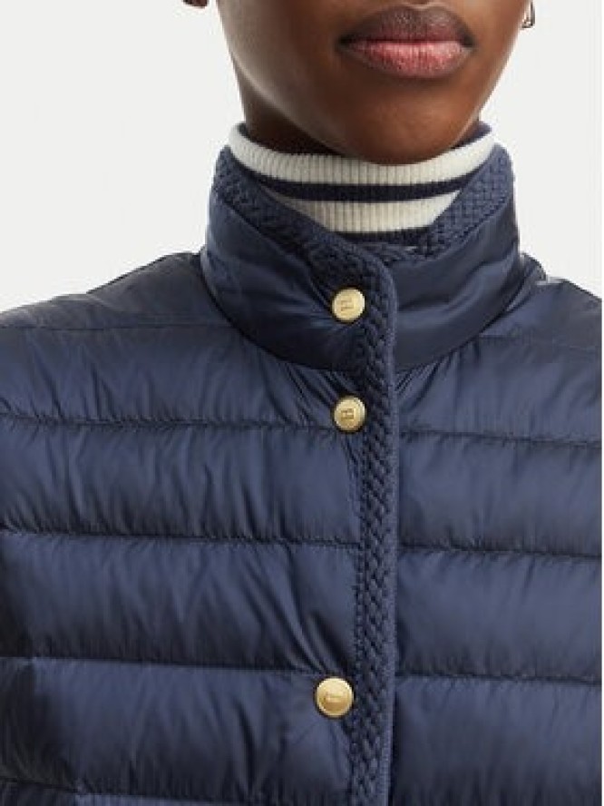 Tommy Hilfiger Bezrękawnik WW0WW49661 Granatowy Slim Fit