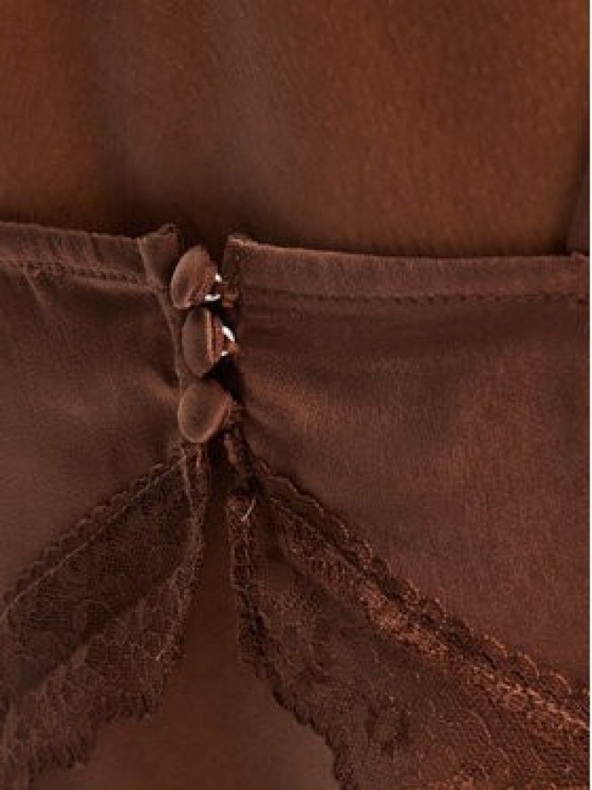 Bardot Sukienka koktajlowa Emory Lace Slip 58603DB Brązowy Regular Fit