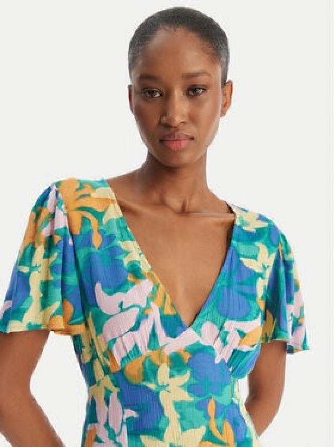 Billabong Sukienka letnia Jet Set EBJWD00134 Niebieski Regular Fit