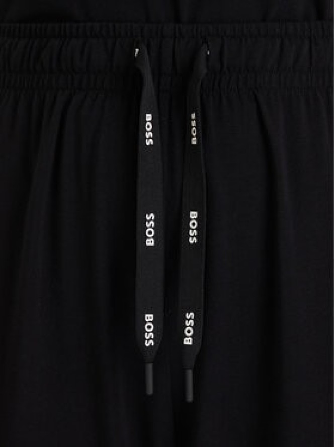 Boss Spodnie dresowe 50520148 Czarny Relaxed Fit