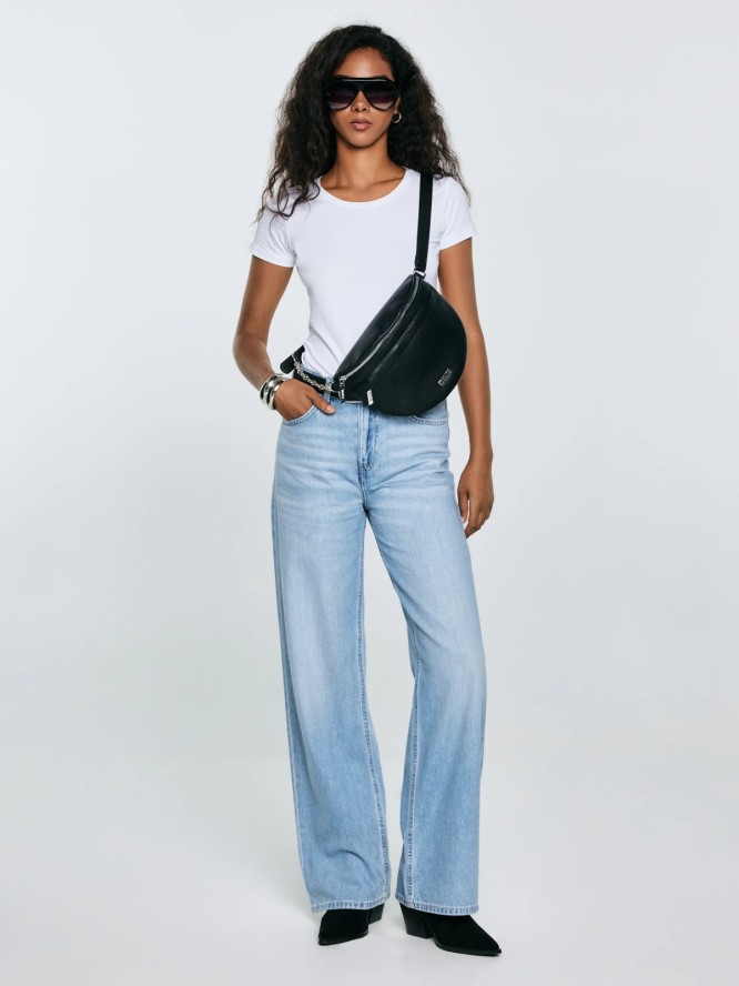 Torebka damska nerka czarna Lottis 906