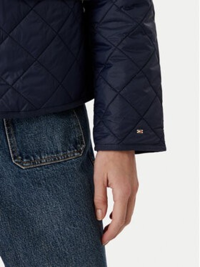 Tommy Hilfiger Kurtka przejściowa WW0WW50936 Granatowy Slim Fit