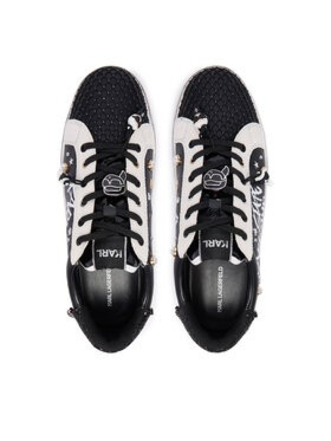 KARL LAGERFELD Sneakersy KL60116S Czarny