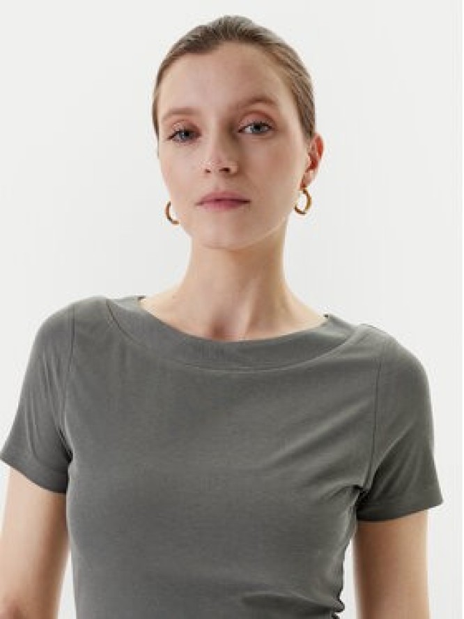 Guess T-Shirt W5YP14 KAQL2 Zielony Regular Fit