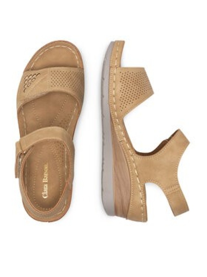 Clara Barson Sandały WYL0510-23 Beżowy