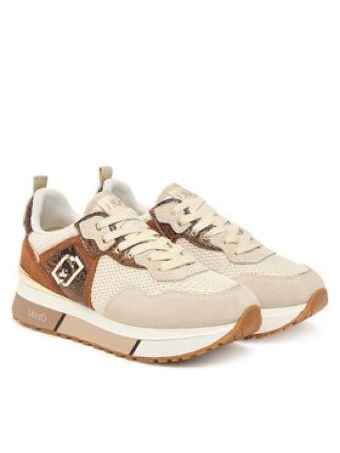 Liu Jo Sneakersy Maxi Wonder BF5009 PX684 Beżowy