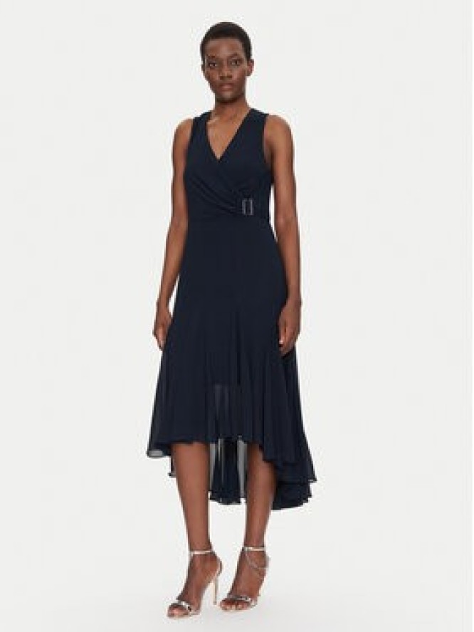 Morgan Sukienka koktajlowa 251-REEL Granatowy Regular Fit