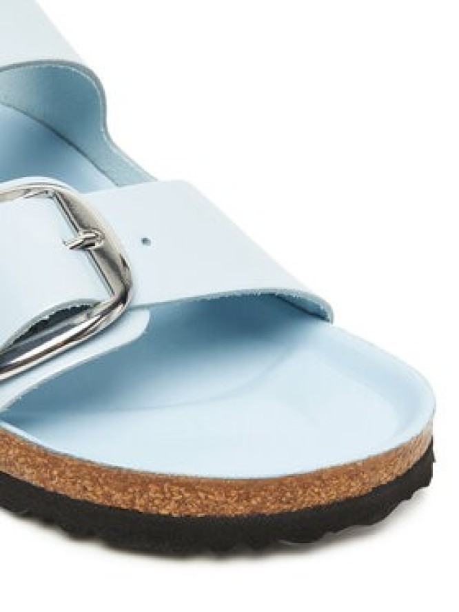 Birkenstock Klapki Arizona Big Buckle Hex 1030374 Błękitny