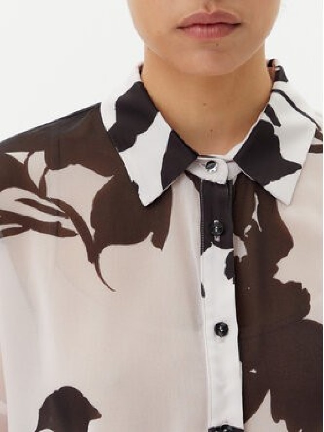 ACCESS FASHION Koszula 53-7025-072 Biały Regular Fit