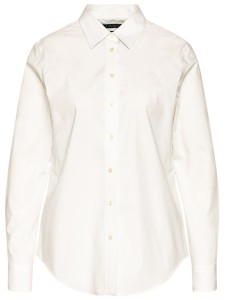 Lauren Ralph Lauren Koszula Chst Emb 200684553001 Biały Regular Fit