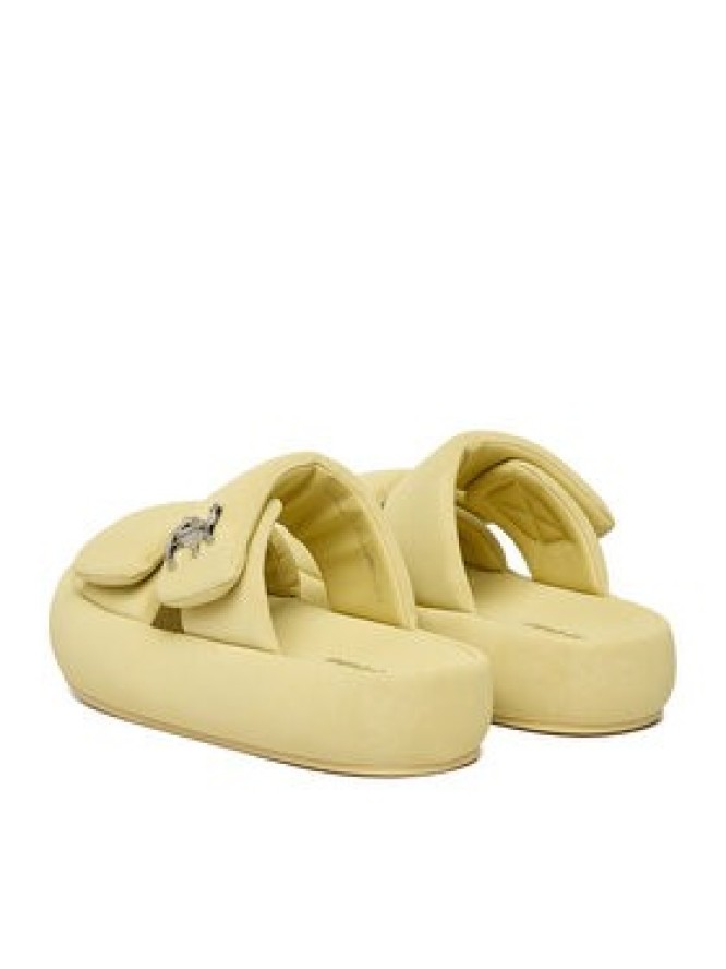 Juicy Couture Klapki CEO-WSS21515-06 Żółty
