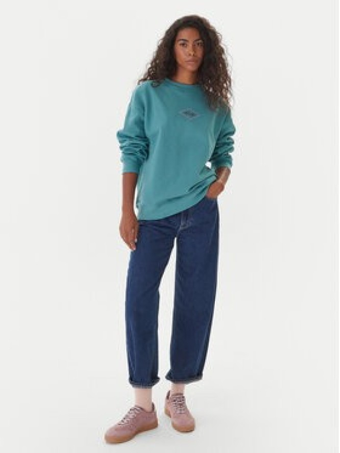 Quiksilver Bluza EQWFT03188 Zielony Oversize