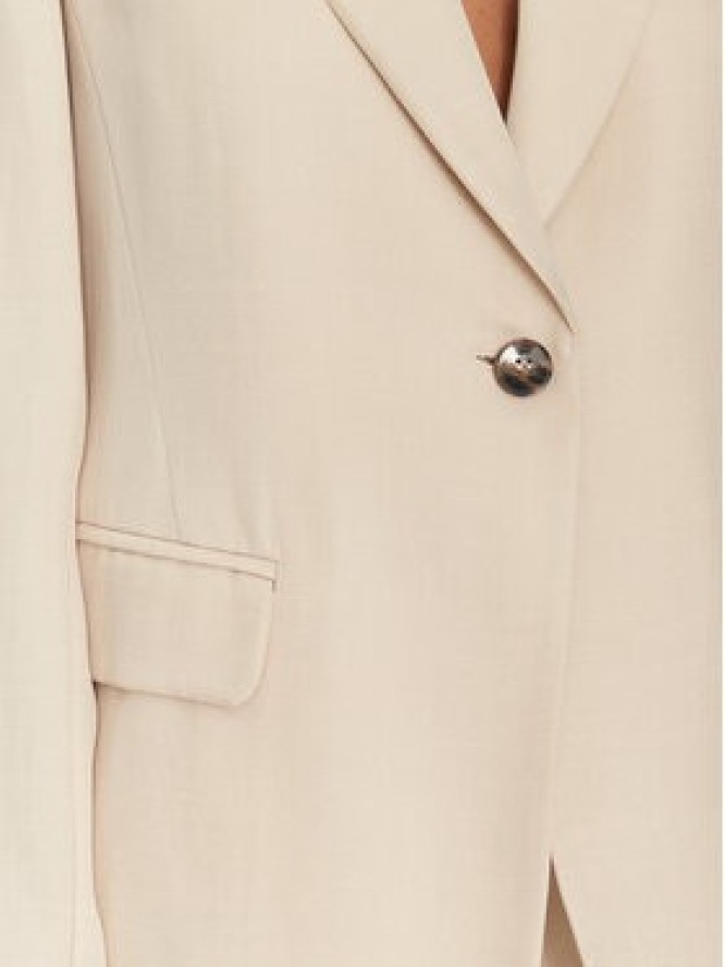 Marella Marynarka Elletra1 2515041191 Beżowy Regular Fit