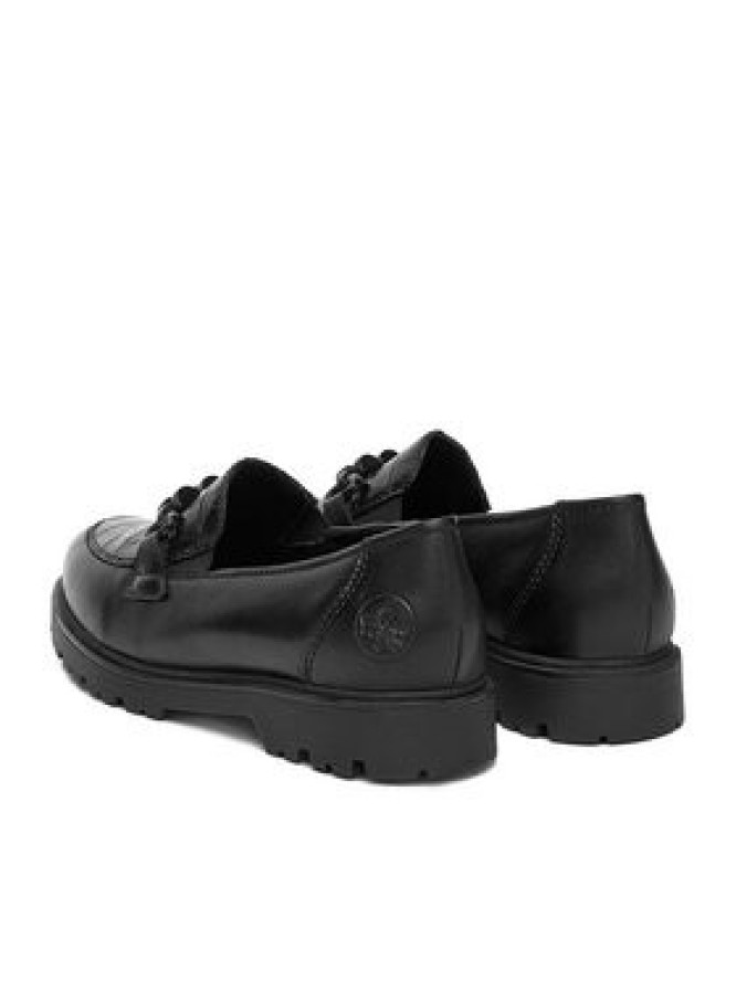 Rieker Loafersy 45561-01 Czarny