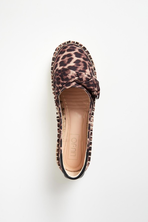 Espadryle damskie w panterkę LIU JO