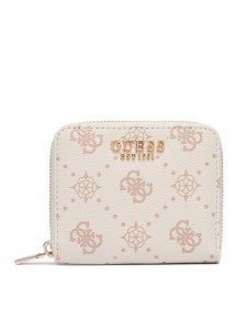 Guess Portfel Allegra Logo Slg SWGP24 89137 Kremowy