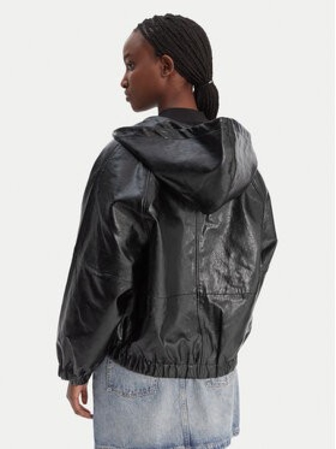 MICHAEL Michael Kors Kurtka z imitacji skóry MR620K5DTW Czarny Regular Fit