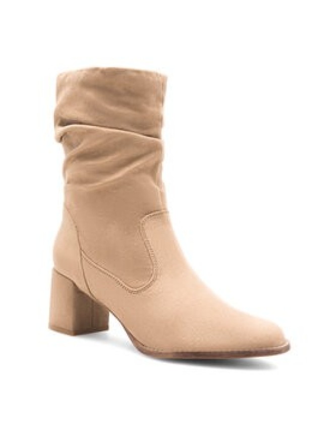 Clara Barson Botki Fraise WYL3603-1 Beżowy