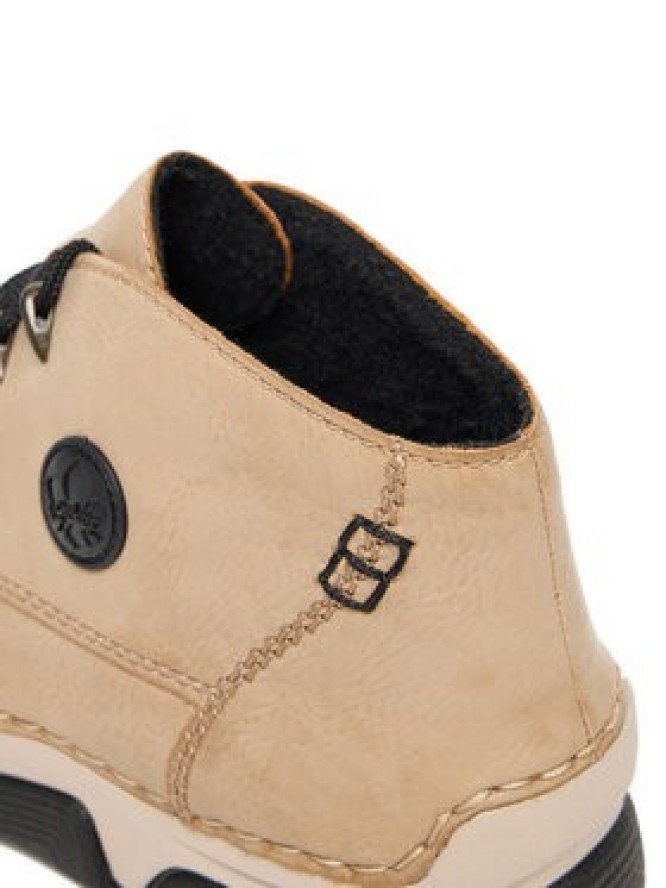 Rieker Trzewiki 45902-60 Beżowy