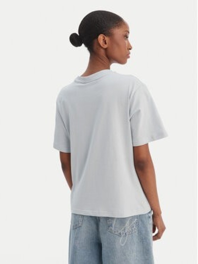 Reebok T-Shirt Suzie RK25505CCW Błękitny Relaxed Fit