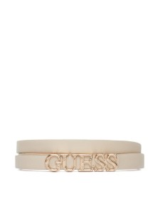 Guess Pasek Damski BW9338 P6215 Beżowy jasny
