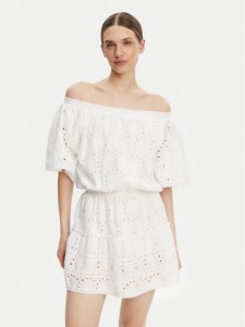 Melissa Odabash Sukienka letnia Micha Biały Regular Fit