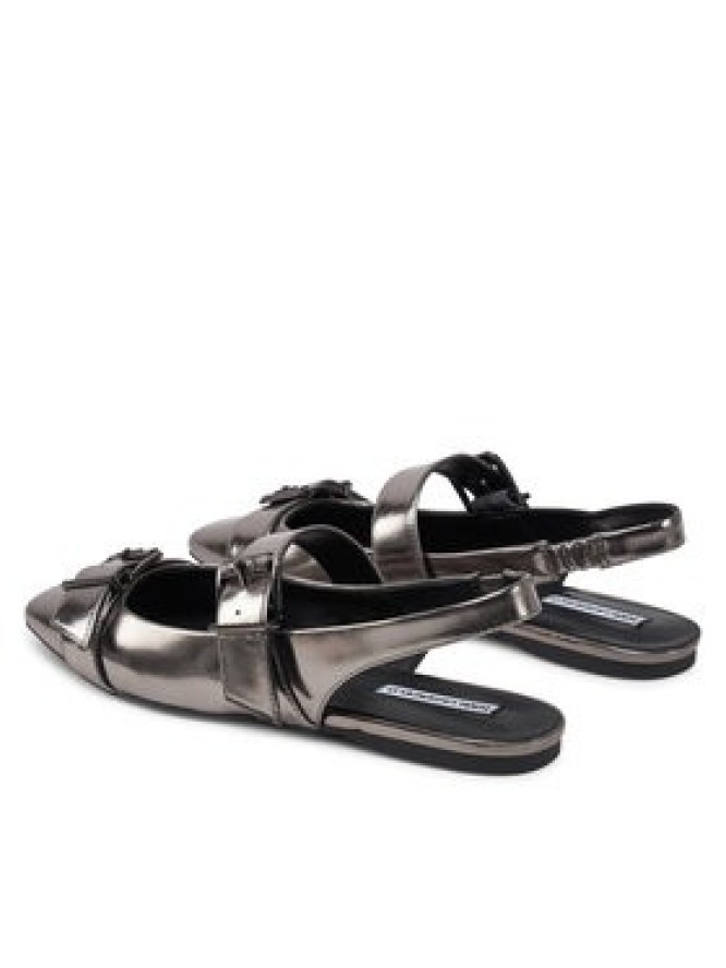 KARL LAGERFELD Sandały Konnie KL40186A Srebrny