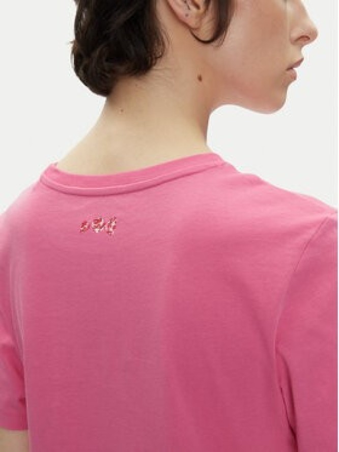 Pepe Jeans T-Shirt Rumer PL506072 Różowy Regular Fit