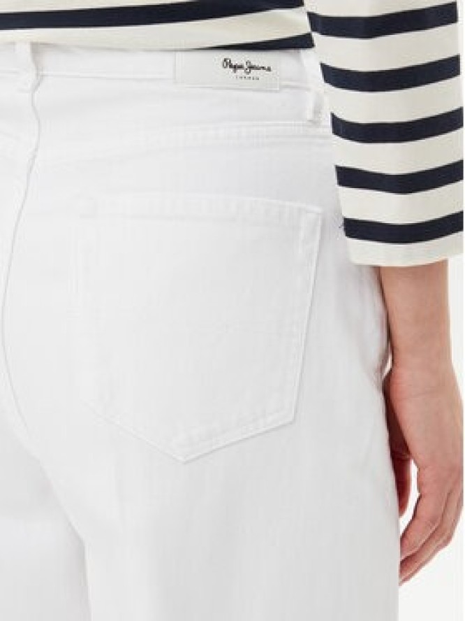 Pepe Jeans Jeansy PL204740 Niebieski Wide Leg