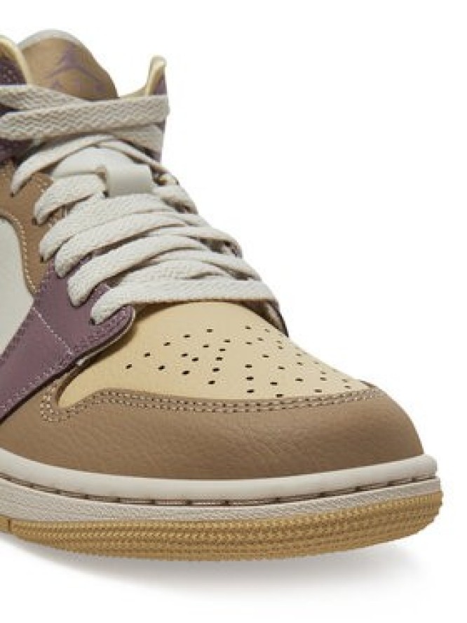 Nike Sneakersy Air Jordan 1 Mid HV2370 100 Beżowy